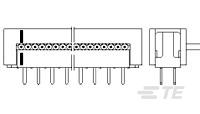 1-216119-4 by TE Connectivity / AMP